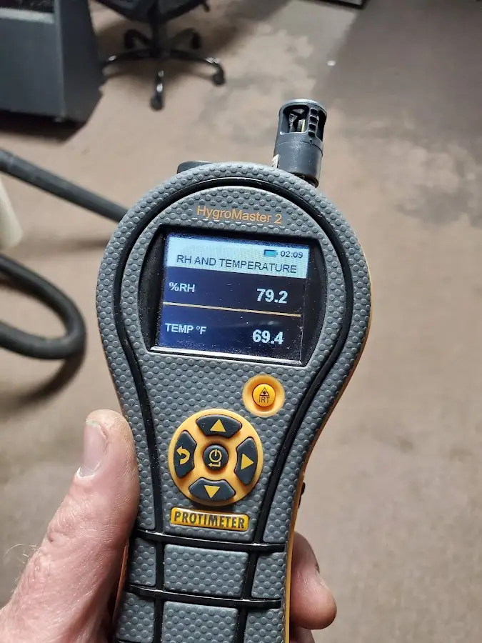 Moisture meter humidity assessment for Mold Remediation & Removal in Windham